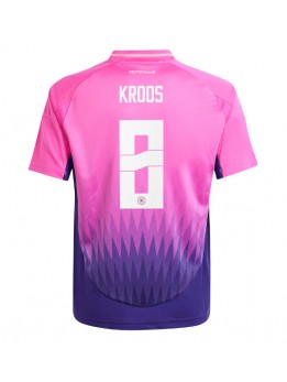 Njemačka Toni Kroos #8 Gostujuci Dres EP 2024 Kratak Rukavima